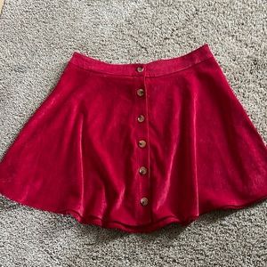 Red skirt size L